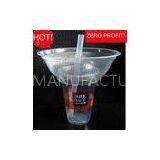 500ml Plastic Disposable Smoothie Cups For Milky Tea , Popcorn Bowl 1000ml