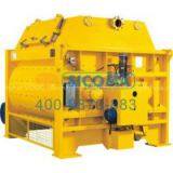 SICOMA MSO Mini Series Twin Shaft Compulsory Concrete Mixer