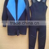 two-piece neoprene diving wetsuits