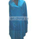 Silk Pashmina Wool Shawls With Swarvoski Crystal thumbnail-3