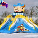 8m Ocean Cartoon Inflatable Slide