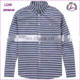 Custom Make Men Stripe Fashion Wear Office Work Dress Shirt thumbnail-1