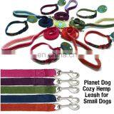 Cheap New Design Dark Pink Make Leather Dog Collar and Leash