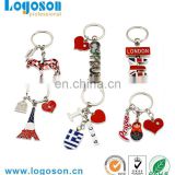 Top quality custom souvenir manufacturers in china keychain gift