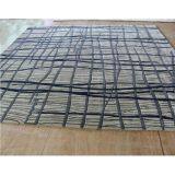 Navy Blue Rose Rugs Wool Hand Tufted Carpet Large Rugs For Living Room thumbnail-3