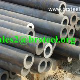 black painting seamless round steel pipe