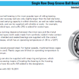 6200 Single Row Deep Groove Ball Bearing