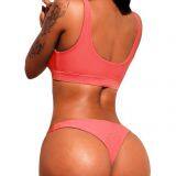 Women High Leg Cut Swimwear Sexy Bikini thumbnail-4