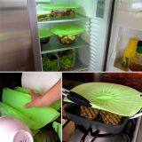 5PCS Reusable Silica Gel Spill Stopper Cover Universal Silicone Food Bowl Pot Lid Silicone Cover Pan Cooking Kitchen Accessories thumbnail-4