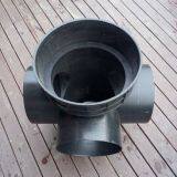 Municipal Drainage Anti Aging Plastic Two Way Inspection Well thumbnail-1