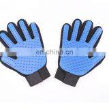 Massage Cleaning Deshedding Brush Cat Hair Remover Brush Dog Pet Grooming Glove thumbnail-5