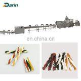 Bi-color Twisted Dog Chews Food Processing Plant thumbnail-2