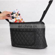 Car Net Pocket Handbag Holder Driver Storage Netting Pouch Handbag Holder Front Seat Storage Barrier of Backseat Pet Kids thumbnail-2