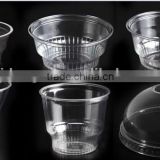 PET take away food containers ,Tableware, disposable, eco-friendly cups made of plastic,