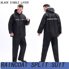Folding raincoat, split raincoat, men's and women's raincoat rain trouser set, non-disposable raincoat