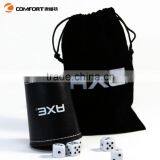 Elegent Small Mini Portable Leather Dice Shaker thumbnail-5