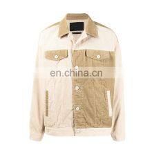 OEM Manufacturer Embroidery Corduroy Jacket Casual Jacket For Men thumbnail-2