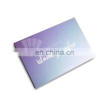Custom Printing Makeup Pan Packaging Paper Magnetic Marble Eyeshadow Palette With Mirror thumbnail-3