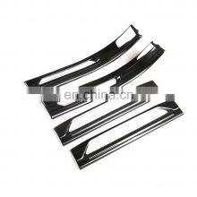 4Pcs For Jaguar XE 2015 2016 2017 Car-Styling Stainless Steel Black and Silver Inner Door Sill Scuff Plate Protector Cover Trim thumbnail-1