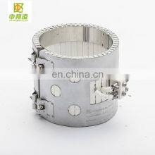 ZBL High Temperature Flexible Pad Heating Elements Gold Melting Furnace Fonda Heater Band Ceramic thumbnail-3