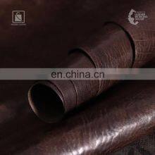 Washed and Rugged Look Full Grain Vegetable Tanned Buffalo Genuine Leather Exporter thumbnail-3