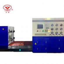 Highly automated YFT-200 claws clamping type horizontal  ball valve test equipment for flange valve sealing and shell test