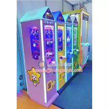 Guangdong Zhongshan Tai Le Tour Children's Indoor Video Game Carnival Coin-operated Self-service Small Magic Star Gift Machine Key New Doll Machine thumbnail-5