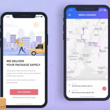 Courier Service Mobile App Development | Online Courier Service App thumbnail-4