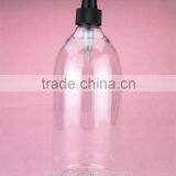 33 oz transparent cheap1 litre plastic bottle for cosmetics packaging