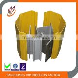 GRP Glassfibre pultruded profile for chemical resistant plant