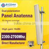 2300-2700MHz High-gain18dBi Dual Polarization Directional Mimo Antenna for Wireless Wifi Sector Cover thumbnail-2