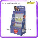 Supermarket Promotion 4 Shelves Stand Paper Floor Layer Display thumbnail-6