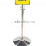 Stainless steel sign board stand