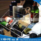 2 Tier Acrylic Cosmetic Display Stand, Perspex Makeup Holder Lucite Cosmetic Acrylic Display Holder