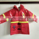 Children's Rainjacket of Bright PU Coating thumbnail-3