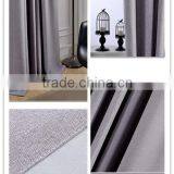 Solid Color Polyester Linen Blackout Curtain Fabric thumbnail-4