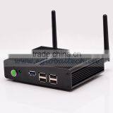 Fanless Mini PC Intel Nuc Pentium Quad Core N3520 4G Ram 32G SSD SoC Design TV Box VGA