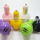2016 New Dual USB Car Charger 5V/3.1A Multi-function Car Charger