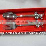 Cutlery Baby Spoons and Forks Made in Junzhan Factory Directly and Low Price thumbnail-1