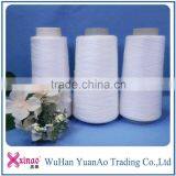 Polyester Paper Cone Yarn Spun Polyester Raw White Yarn in China 50s/2 thumbnail-2