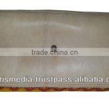 Moroccan Kilim Bags Handmade by Yellow Kilim and Genuine Leather thumbnail-4