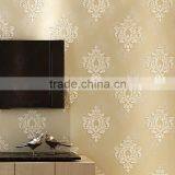 Modern Fashion Wallpaper European Style Flock Wallpaper