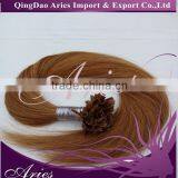 22"U/NAIL Fusion Kertain Tip Straight Remy Human Hair Extensions Multiple Colors thumbnail-1