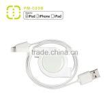 MFI retractable fexible flat cable with PVC housing