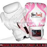 Boxing Gloves Fancy Flowers Print Muay Thai Kickboxing Fitness MMA Sparring Practice Punching Bag Gloves Stock in Belgium Europe thumbnail-1
