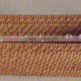 Woven Full Rattan Bread Basket thumbnail-3