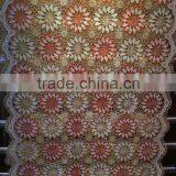 PVA Lace Golden or Silvery Table Cloth New Products