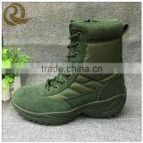 Hot Selling Army Green Leather Tactical Customer Design Military Boots thumbnail-2