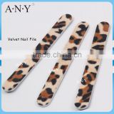 Professional Nail Art Cure Emery Board Velvet Nail Files for Manicure