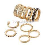 2016 Wholesale China Fashion Glod Lightning Skull Joint Tail Rings thumbnail-2